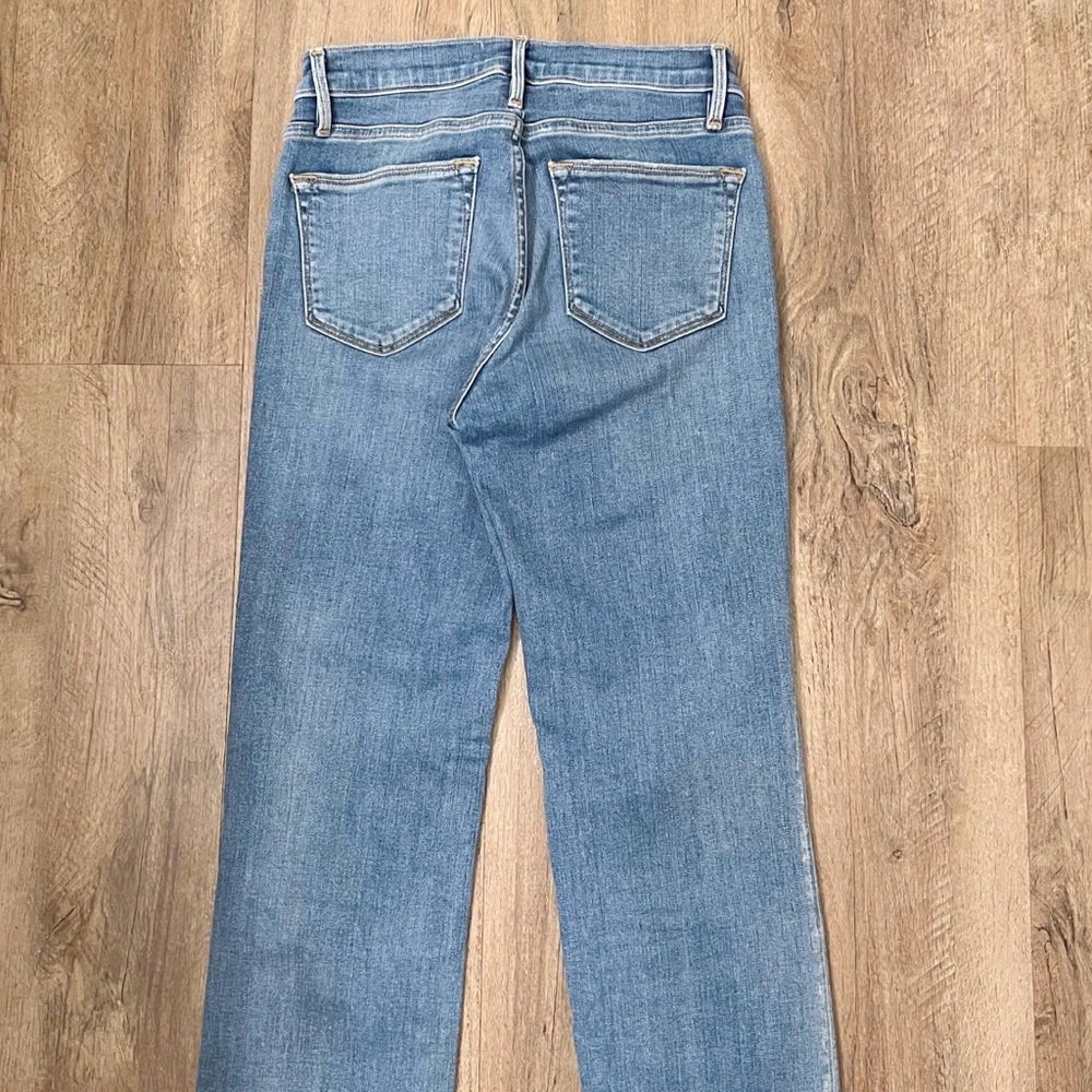 FRAME Le High Straight Sanded Seam Jeans Size 25 - Picture 7 of 10